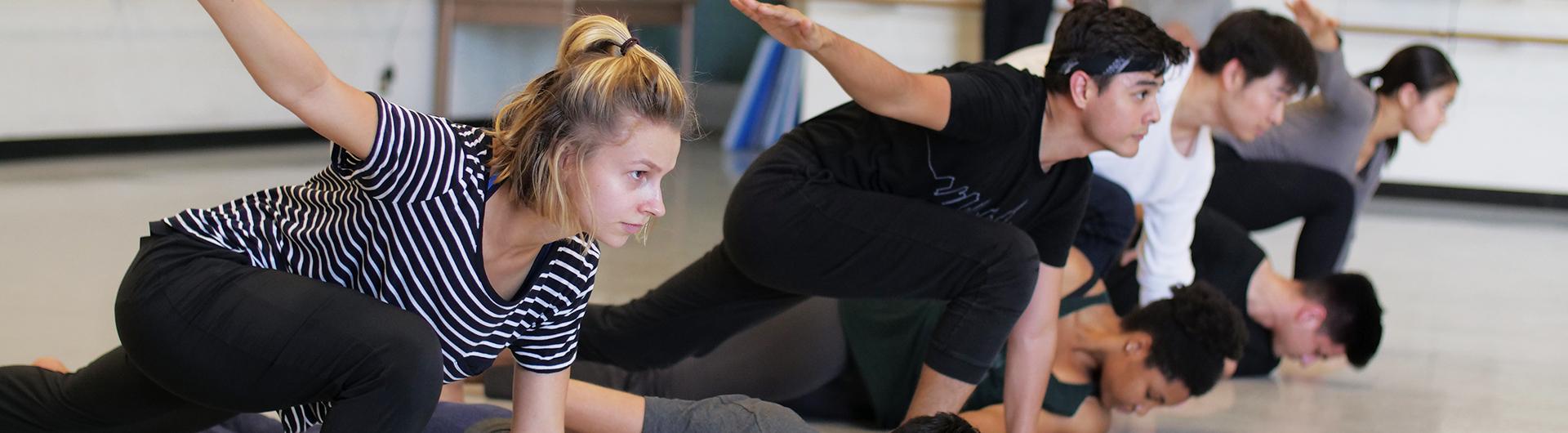 CSULB Dancers rehearse Gloria by Mark Morris