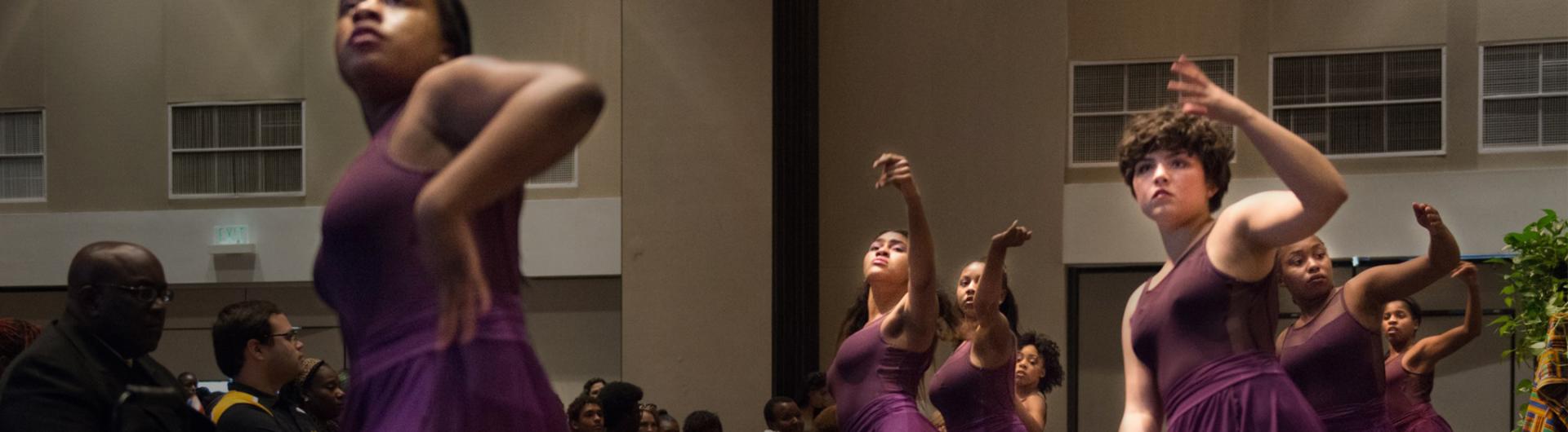 Dancers perform at the celebration 