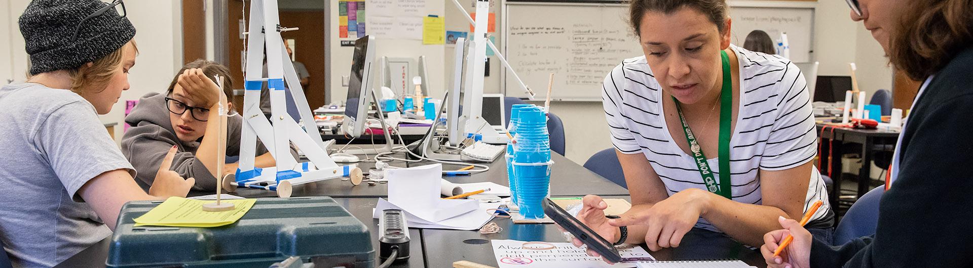 Students experience science, engineering firsthand California State