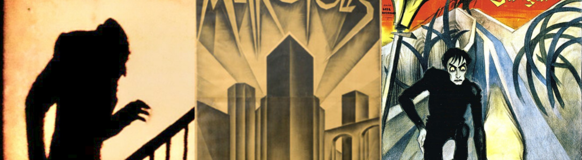 nosferatu, metropolis, dr caligari - images from wikipedia