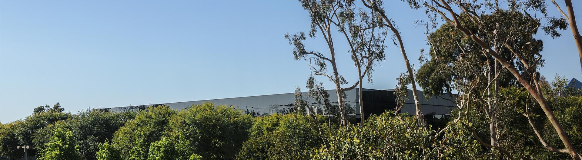 CSULB Business Building View from CDC