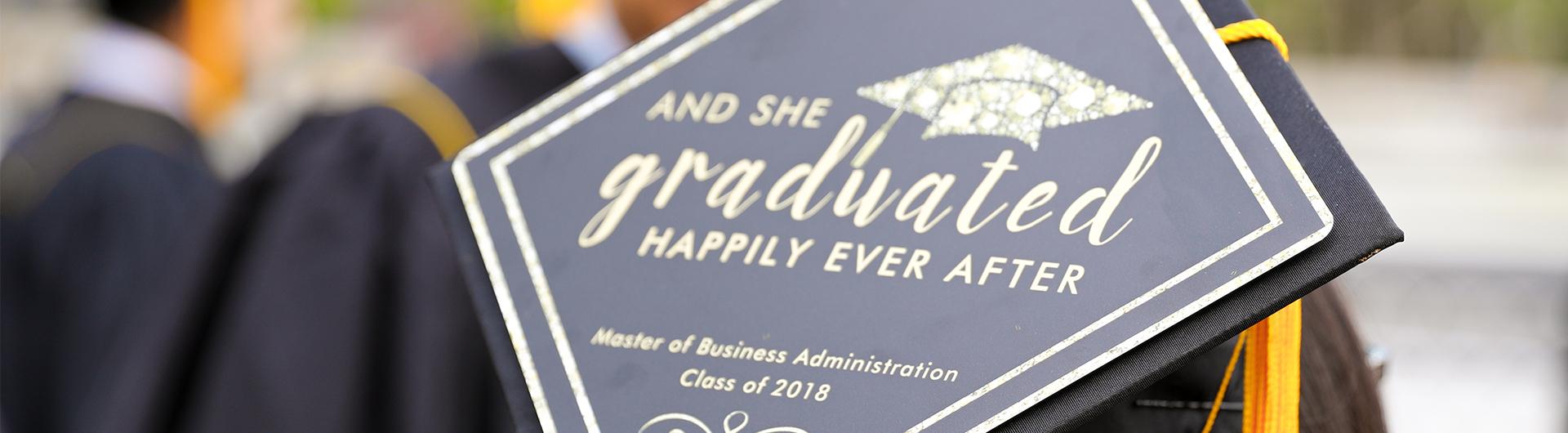 2018 Commencement - Graduation Cap