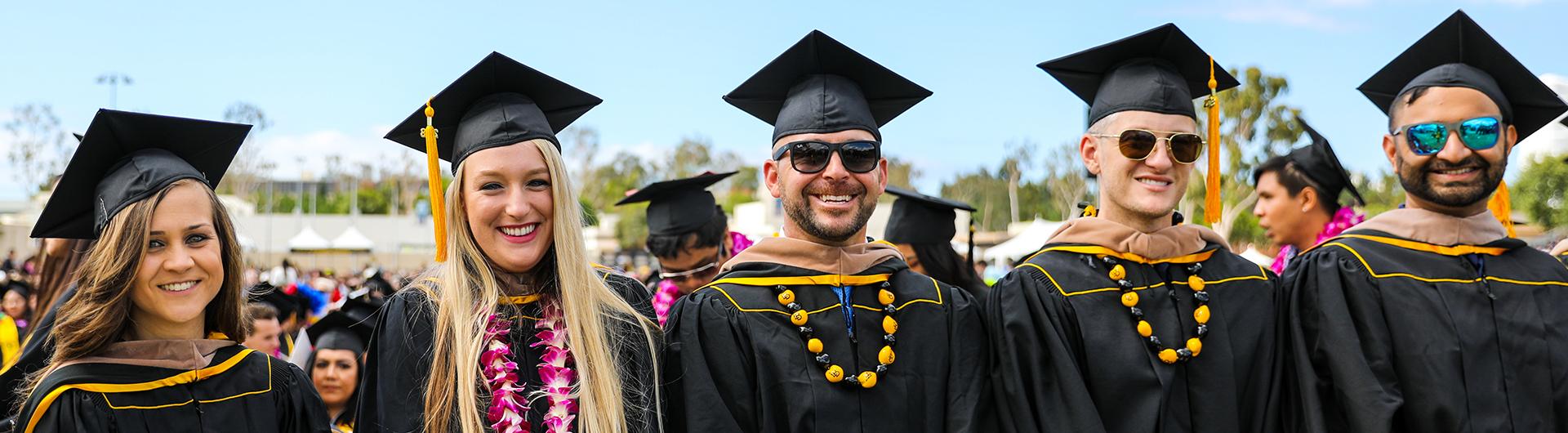 Graduate Programs In Business Students at Commencement 2018