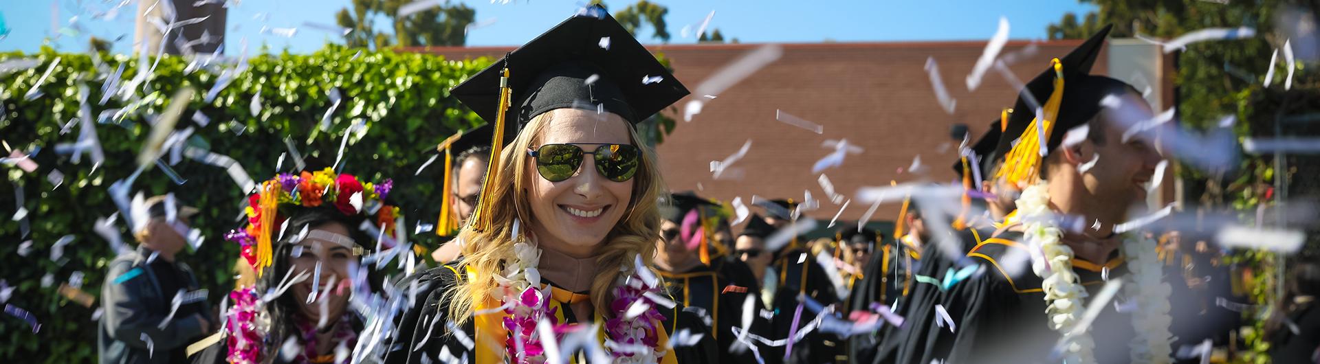 Saturday MBA Student at Commencement