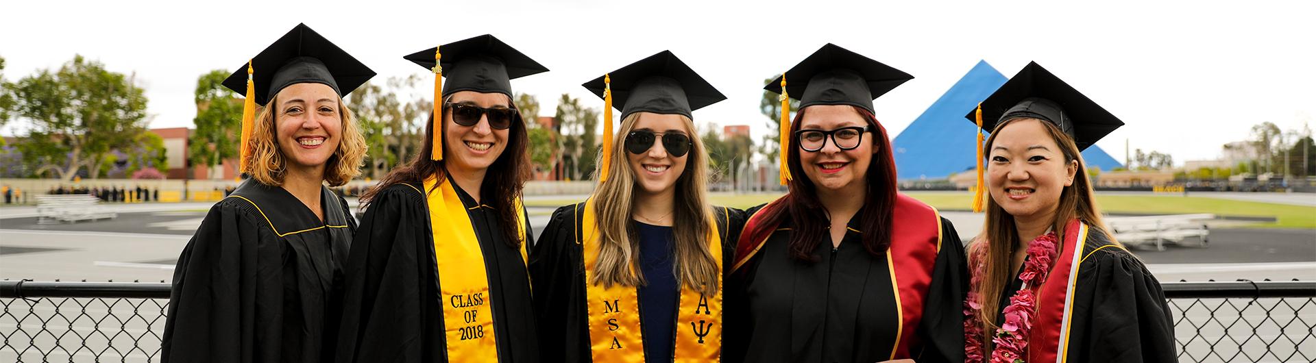 Master of Science in Accountancy Students at Commencement 