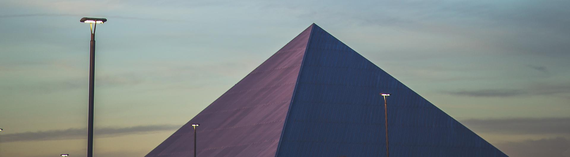 Pyramid at Sunset