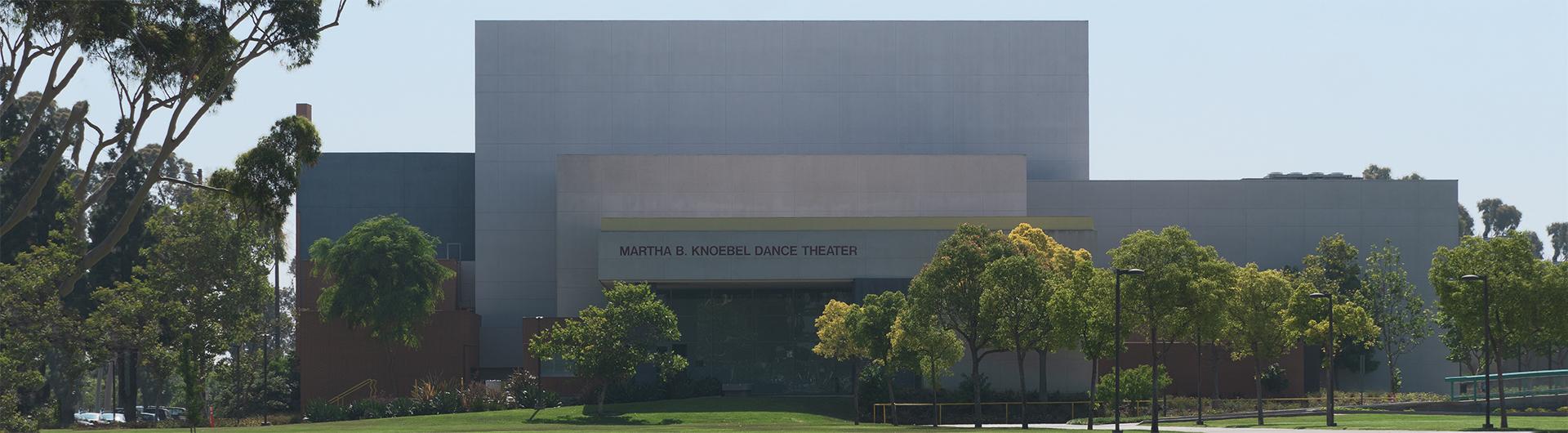 Martha B. Knoebel Dance Theater Exterior Entrance