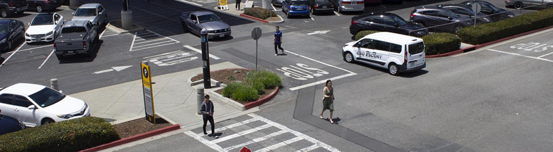 Intersection on campus