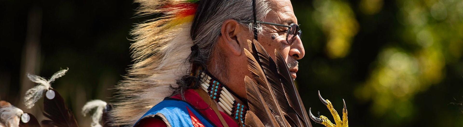 Participant in Pow Wow