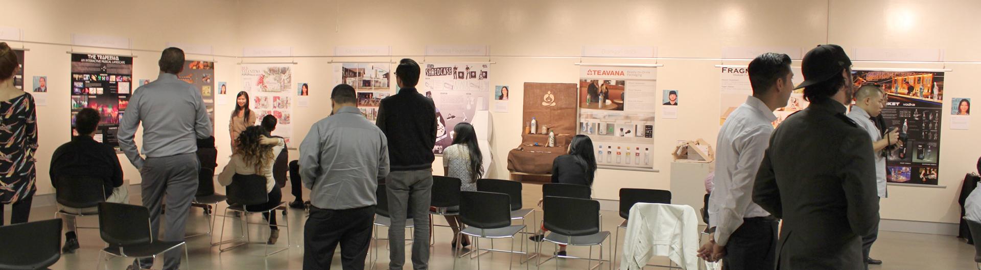 BA Students at their Senior Design Exhibition