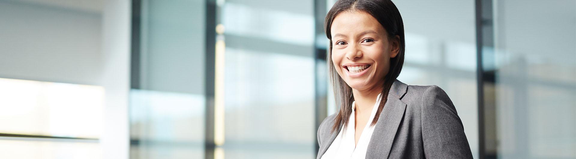 Government worker with paperwork