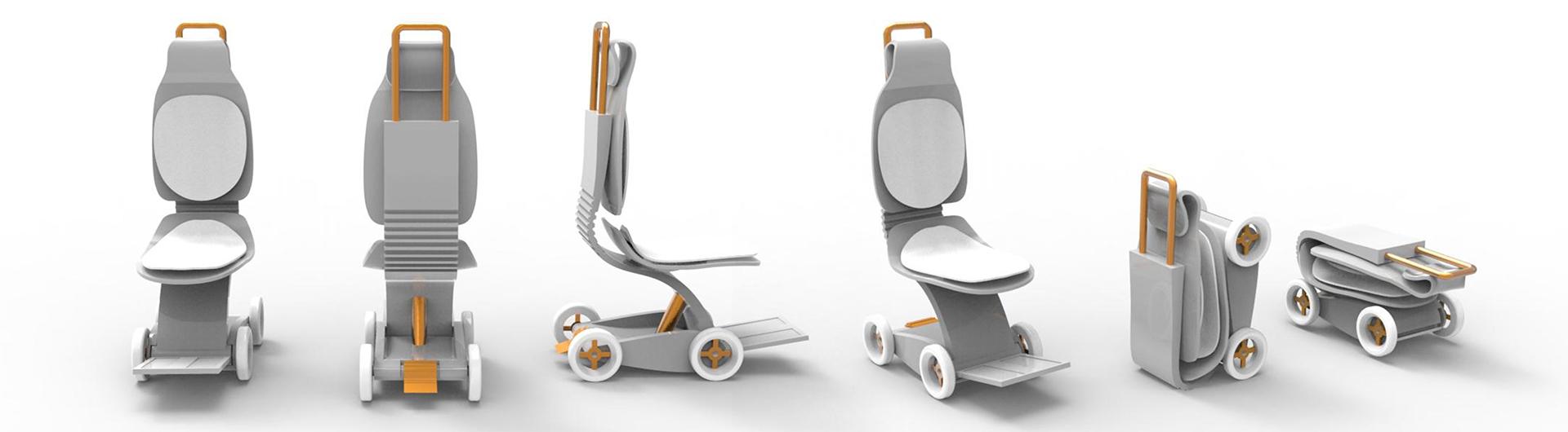 Puyi Liu's "WCY" Aisle Wheelchair