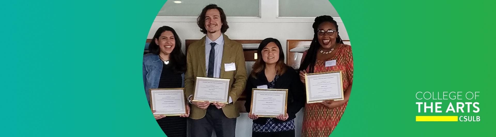 College of the Arts students receive scholarships. 
