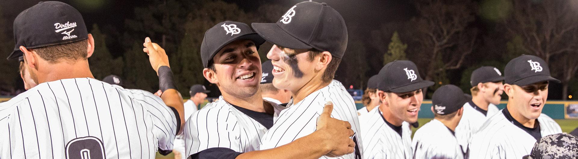 Dirtbags cheer after victory