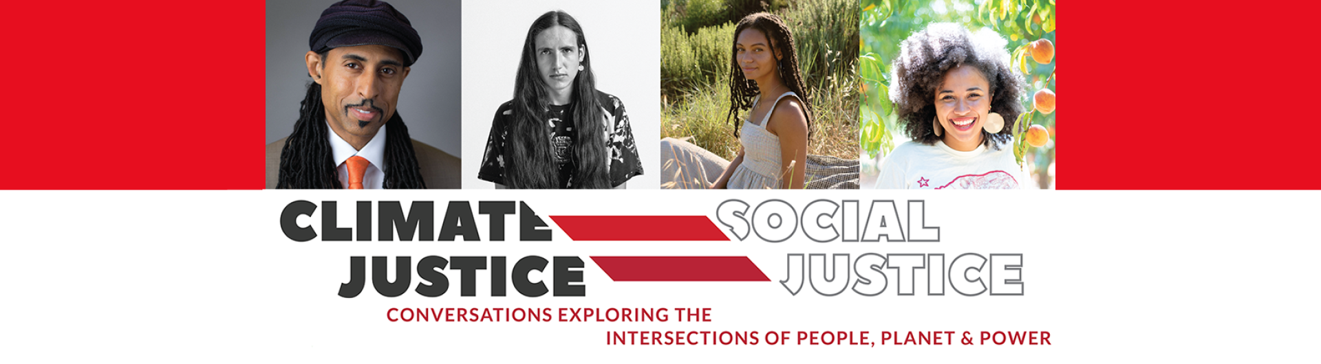 climate justice = social justice banner image
