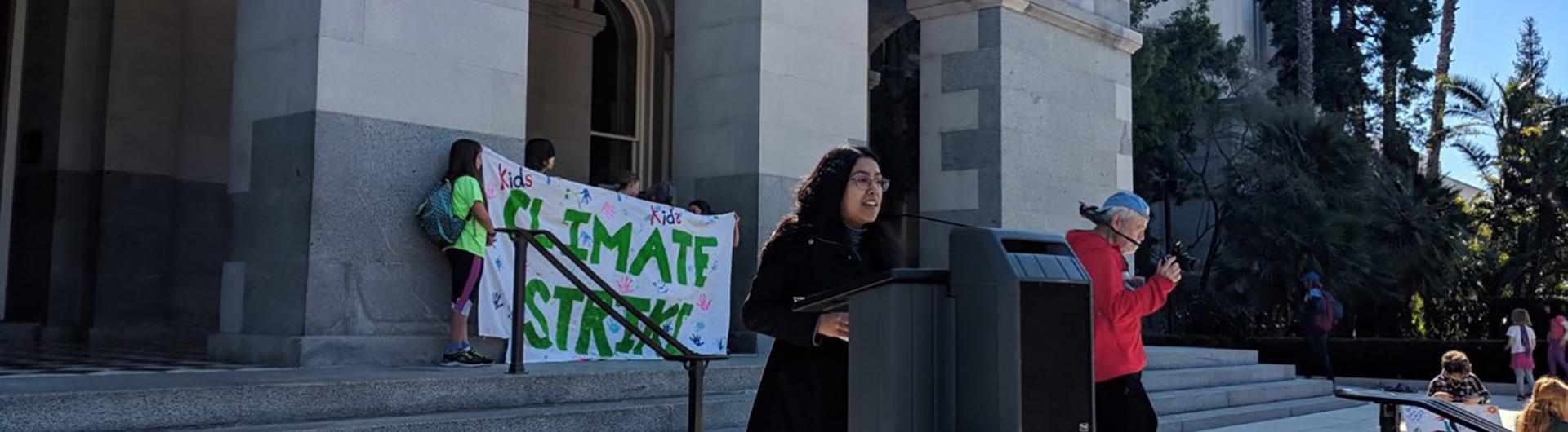 MR at climate strike