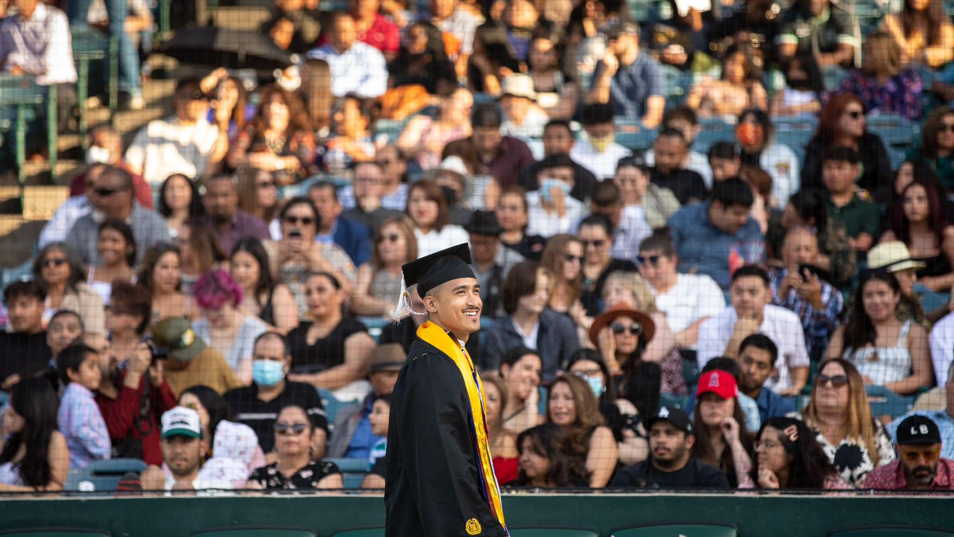 Grad at Commencement 