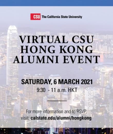 Virtual CSU Hong Kong Alumni Event