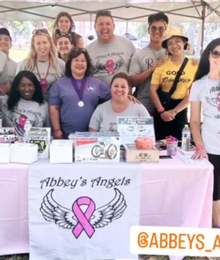 Abbeys Angles Cancer Relay for Life team of people 2022