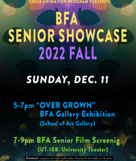 CSULB Animation Program Presents: FA AnimationSenior Showcase – Fall, 2022