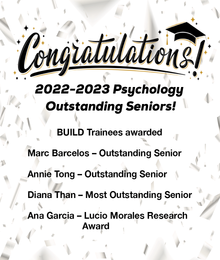 2022-2023 Psychology Outstanding Seniors! 