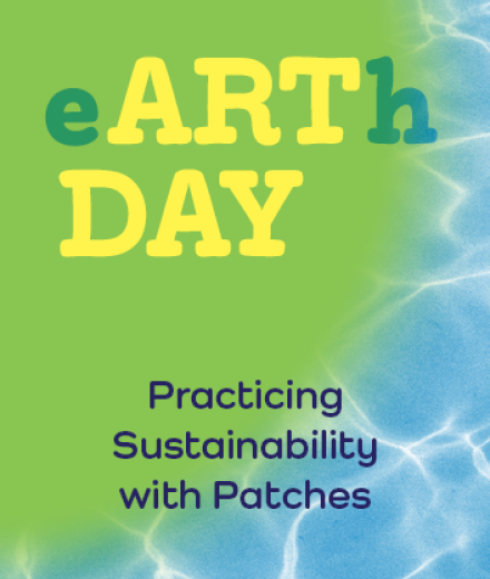 earth day printmaking flyer