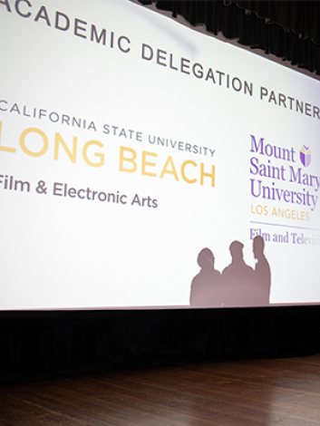 Academic Delegation Partners CSULB Film & Mount Sait Mary's University Film