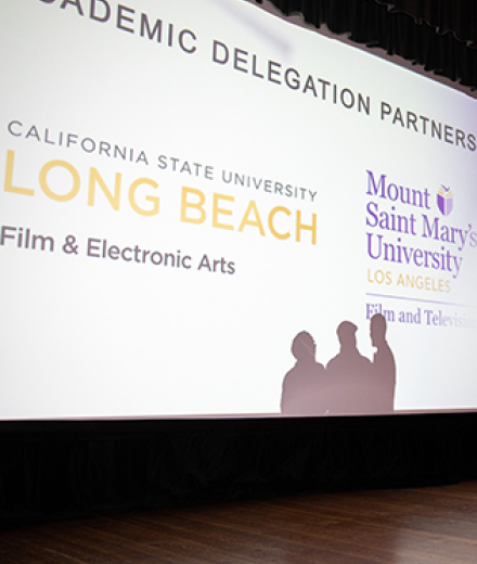 Academic Delegation Partners CSULB Film & Mount Sait Mary's University Film