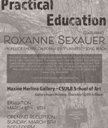 Thumbnail Image - Practical Education Featuring Roxanne Sexauer Professor Emerita, California State University Long Beach