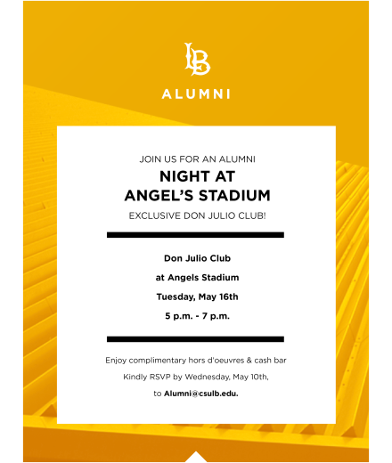 Alumni Night at Angel Stadium