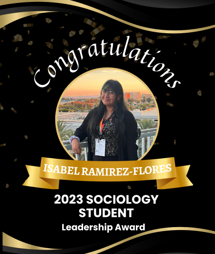 2023 Sociology Student Leadership Award - Thumbnail