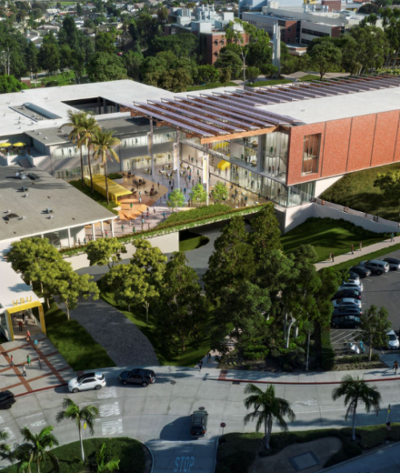 Rendering of the Future U project, which aims to revamp CSULB's student union. 