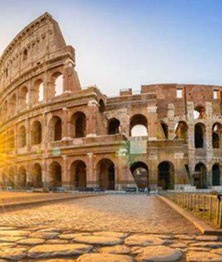 Colosseum in Rome, Italy