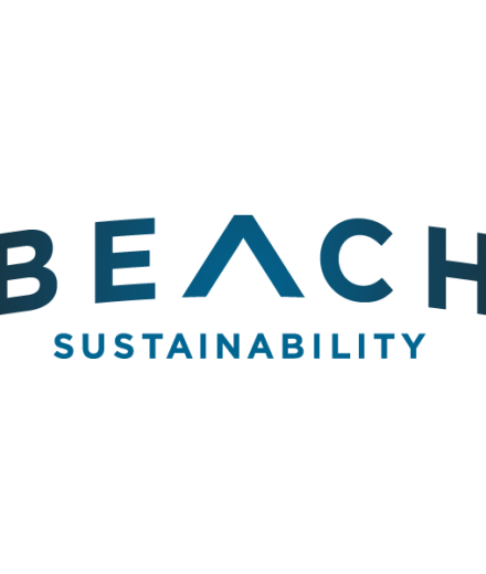 beach sustainability logo