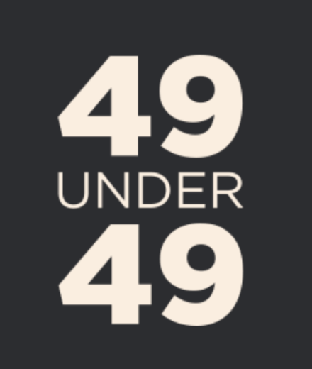 49 Under 49 Logo