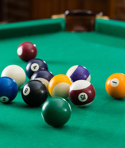 billiard balls