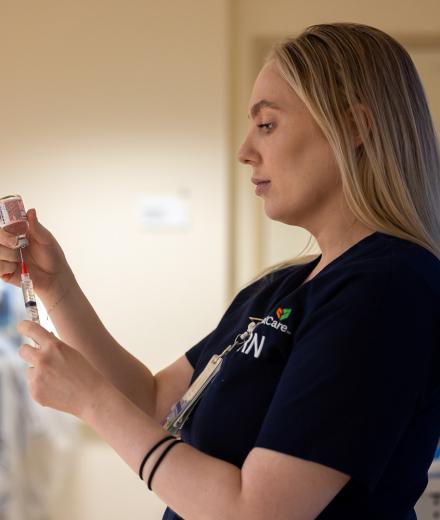 Nurse and CSULB graduate Kirsten Shumaker