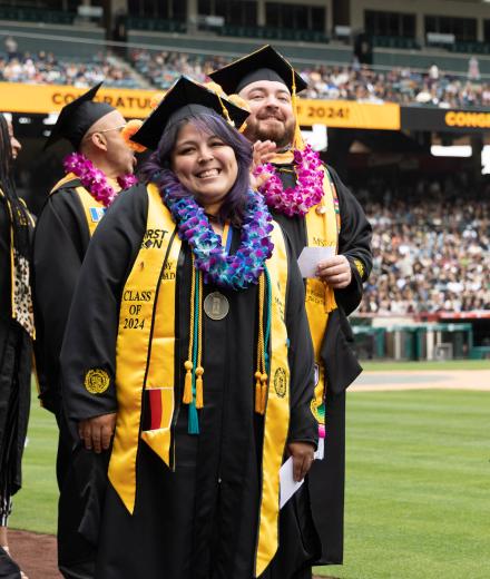 Students graduating