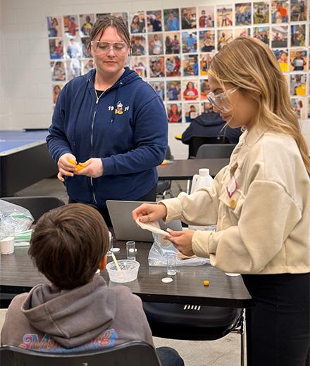 teachers engaging young learners