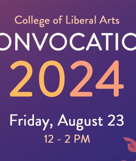 CLA Convocation 2024 - Friday, August 23 from 12-2pm