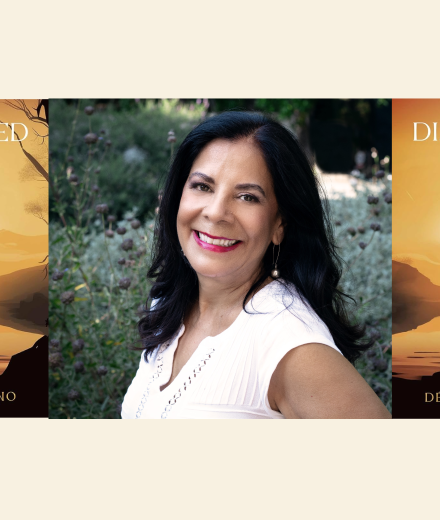 Desiree Zamarano with Dispossesed cover art