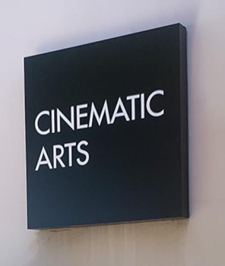 Old Cinematic Arts signage
