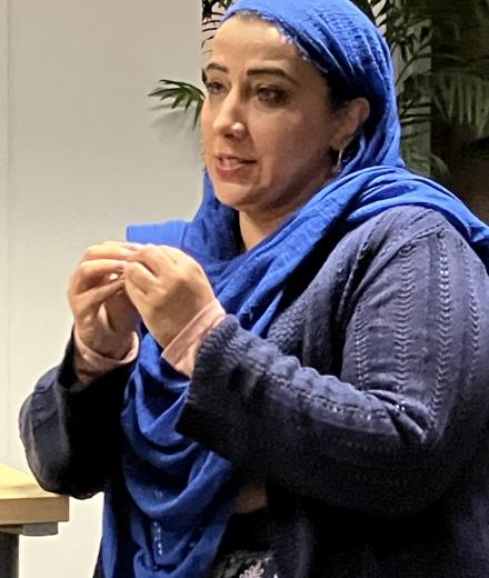 Najeeba Syeed's presentation