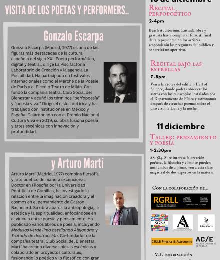 Vista DeLos Poetas Y Performers