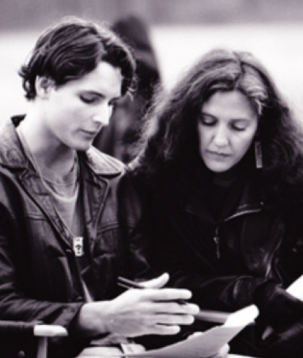 Annette Hayward Carter behind the scenes on FOXFIRE