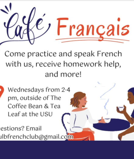 Cafe Francais People Talking