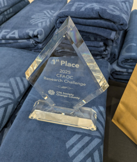Award 2025 BIG CFAOC Investment Research Challenge