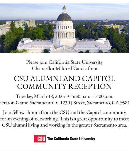 CSU Alumni and Capitol Community Reception