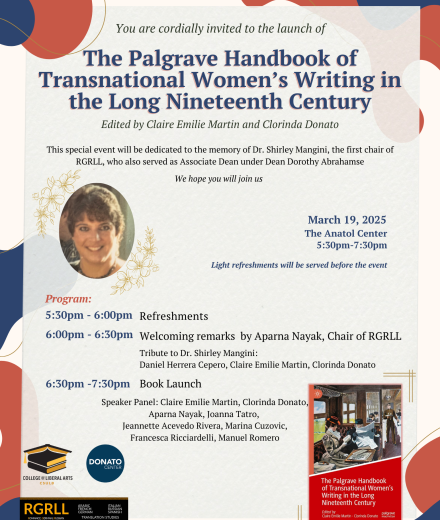 The Palgrave Handbook Flyer