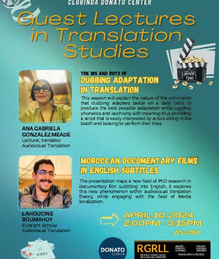 Guest Lectures in Translation Studies Flyer